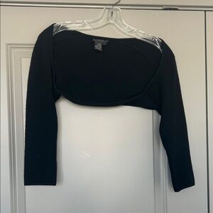 BCBGMaxAzria Black 100% Cashmere Shrug